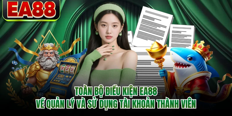 Toàn bộ điều kiện EA88 về quản lý và sử dụng tài khoản thành viên